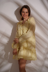Buttercup Linen Dress