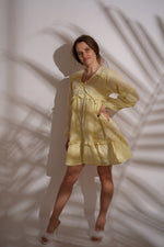 Load image into Gallery viewer, Buttercup Linen Dress
