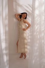 Load image into Gallery viewer, Summer Soiree Linen Dress
