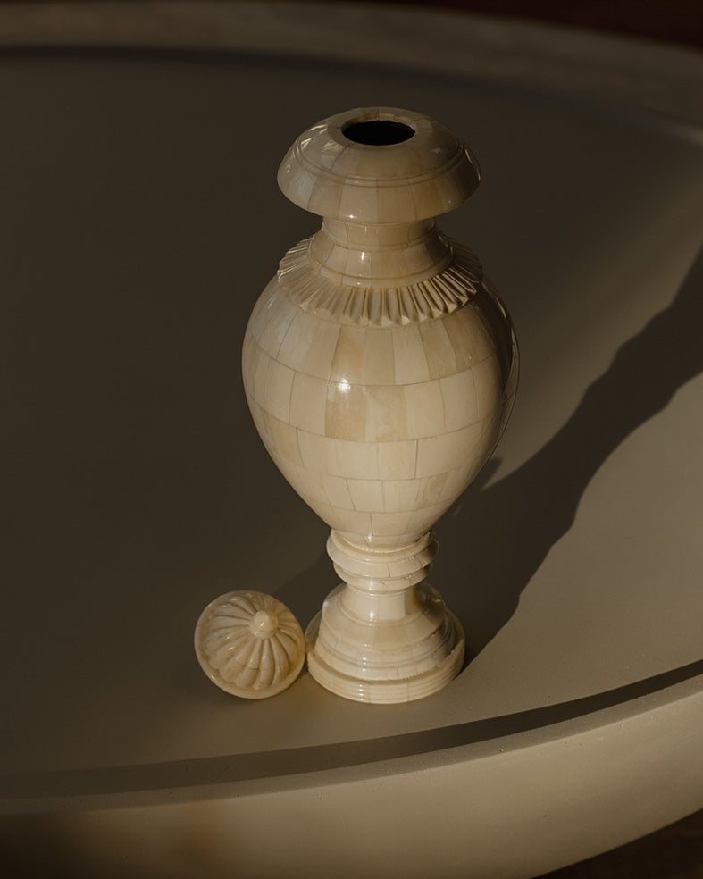 Decorative Natural Bone Vase