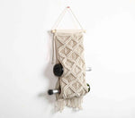 Load image into Gallery viewer, Bohemian Macrame Wine Rack
